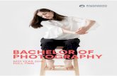BACHELOR OF PHOTOGRAPHY Photog_Course guide_20آ  Photojournalism and multimedia Video and moving image