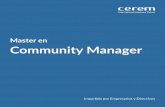 Master en Community Manager · ശ Video explicativo de cada tema, de cada módulo y cada área del programa detallando sus contenidos y objetivos. ശ Foros de discusión dinámicos