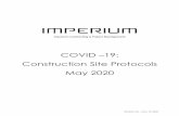 imperiumcontracting.ca · Imperium Contracting & Project Management Inc. COVID-19 Protocol Revision 2.0 – May 12, 2020 2 Table of Contents Standardized Protocols for All Canadian