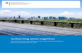 Achieving aims together - International Climate Initiative · Sustainable urban development – crucial for people, the climate and biodiversity 41 ... October 2016. A core element