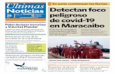 Ultimas P2 Noticias Detectan foco · 2020-05-26 · Ultimas Noticias PMV Bs ultimasnoticiasve @UNoticias @UNoticias Martes 26 Mayo 2020 Caracas Año 79 N° 31.092 25.000 JUDICIAL