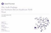 The Audit Findings for Northern Devon Healthcare NHS Trust ... · the requirements of International Standard on Auditing (UK & Ireland) 260. Under the Audit Commission's Code of Audit