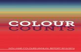 COLOUR COUNTS - Holland Colourshollandcolours.com/images/download/news/2015-2016/... · The Annual Report 2015/2016 of Holland Colours is also available in Dutch on This is an English