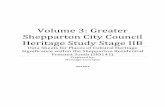 Volume 3: Greater Shepparton City Council Heritage Study ...greatershepparton.com.au/assets/files/documents/planning/heritage/... · Volume 3: Greater Shepparton City Council Heritage