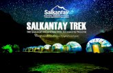 Salkantay 5 Days - Original · Salkantay Mountain is the second highest mountain in the Cusco region and one of the Inca gods called “Apu”. Continuing from this climax of today’s