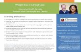 Weight Bias in Clinical Care - UConn Rudd Center for Food ... Complete with links.pdf · Research indicates weight bias is common in health care settings. 2. Personal weight biases