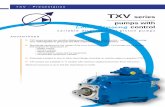 TXV - Presentation · TXV - Presentation . TXV . series. pumps with . Load Sensing . control. variable displacement piston pumps ... 0 50 100 150 200 250 300 350 400 450 0 100: 200
