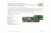 URBAN FORESTRY AND PUBLIC POLICY - Food and Agriculture ... forestry manual_urban forestry an… · Urban Forestry and Public Policy Page 6 of 49 06/06/2005 Overview This unit is