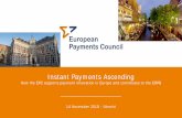 Instant Payments Ascending - betaalvereniging.nl · Apple, Google, Facebook, Samsung) - but this may change • Cash still «king» for retail payments in a large number of countries