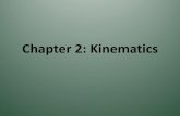 Chapter 2: Kinematicsjohnstonsd36.weebly.com/uploads/2/1/3/3/21338878/2._kinematics... · Acceleration due to Gravity • Galileo showed that all objects fall to earth with a constant