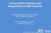 Current IPCC Activities and Perspectives in AR6 Products · 2017-01-23 · 3. WGIII (Mitigation of Climate Change) 4. Synthesis Report . Activities (Expert Meetings/Co-sponsored Conferences)
