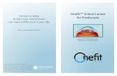 Onefit™(Scleral(Lenses( tolearnhowsclerallenses ...blanchardlab.com/wp-content/uploads/2015/09/Onefit-for-Presbyopia.pdfOnefit™(Scleral(Lenses(forPresbyopia Scleral lens vaulting