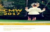 CMW 2017 - cmw.uniri.hrcmw.uniri.hr/wp-content/uploads/2016/12/CMW-2017-1.pdf · CMW 2017. ORGANIZING INSTITUTIONS CHILD MALTREATMENT & WELL-BEING ORGANIZERS School of Medicine, University