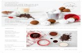 CHOCOLATE TRUFFLES - GrommetRecipe+Card...Wow, you’ve got some gorgeous ingredients! Once you’ve unpacked your Red Velvet kit, you may want to take out your Grand Marnier liqueur