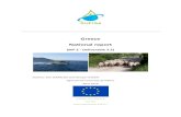 Greece National report - SUFISA · Greece: National report 8 ABBREVIATIONS ACFA “Advisory ommittee on Fisheries and Aquaculture” ANKA “Αναπξιακή Καρδίσας”