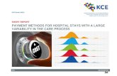 Payment methods for hospital stays with a large ... · payment methods for hospital stays with a large variability in the care process . victor stephani, anja crommelynck, guy durant,