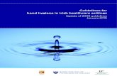 Guidelines for hand hygiene in Irish healthcare ... Guidelines for hand hygiene in Irish healthcare