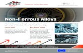 Non-Ferrous Alloys - AMRC Training Centre · 2019-01-02 · Non-Ferrous Alloys Course aims To provide a full understanding of the characteristics of a range of commonly-used non-ferrous