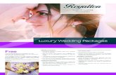 Luxury Wedding Packages - Royalton Resorts...Luxury Honeymoon • VIP welcome (Arrive at the resort VIP style with a private check in and welcome cocktail for the newlyweds) • Newlywed