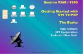 IBM Corporation Alan Altmark VM TCP/IP Getting Started ... · This presentation is a gentle introduction to VM TCP/IP. It discusses the major components of VM TCP/IP, software configuration