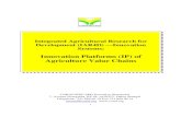 Innovation Platforms (IP) of Agriculture Value Chains in Value Chains_2012...researchers from NARS, International Agricultural Research Centres (IARCs), FARA and sub-regional research