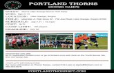 PORTLAND THORNS July7-11LakeOswego.pdf · 2014-04-28 · PORTLAND THORNS PORTLANDTHORNSFC.COM REGISTER ONLINE CONTACT INFORMATION SOCCER CAMPS WHAT: WHO: LOCATION: FIELD: SCHEDULE:
