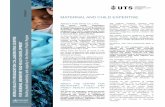 MATERNAL AND CHILD EXPERTISE · Technology Sydney ~WHO UTS was designated as a WHO ollaborating entre in January 2008 and awarded re-designation in 2012 and 2016 , 2020 until 2024.