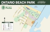 ONTARIO BEACH PARK - Monroe County, New YorkVolleyball Area Point of Interest N Boardwalk PB PB Pickleball Courts Baseball Fields + + First Aid and Lifeguard Station ONTARIO BEACH