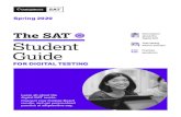 The SAT deut n t S - Digital Testing01443-066-2019-20-SAT-SDY-Digital-Student-Guide-Cover-SDY-M-29.indd 1 9/5/19 2:20 PM Spring 2020 The SAT ® deut n t S e id Gu FOR DIGITAL TESTING