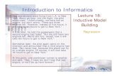 Introduction to Informatics - Indiana University Bloomingtonhomes.sice.indiana.edu/rocha/academics/i101/pdfs/i101_lecture18.pdf · Biostatistics: The Bare Essentials. Chapters 1-3