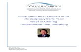 COLIN RICHMAN - Periodontology• Evidence based treatment concepts to achieve definitive periodontal therapy and associated long-term success. Topics will include benefits and limitations