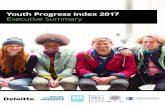 YOUTH PROGRESS INDEX 2018 Final - Deloitte United States · 2020-05-10 · Youth Progress Index 2017 Youth Progress Index The Youth Progress Index is one of the first ever concepts