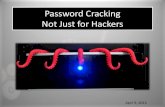 Password Cracking Not Just for Hackers - ISSA Internationalphoenix.issa.org/wp-content/uploads/2012/12/Q2... · Password Cracking Not Just for Hackers . April 9, 2013 ... Offline
