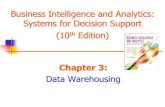 Business Intelligence and Analytics: Systems for …...Data Integration and the Extraction, Transformation, and Load Process ETL = Extract Transform Load Data integration Integration