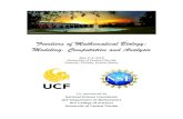 Frontiers of Mat,ematical Biology Modeling, Computation ......The conference “Frontiers of Mathematical Biology: Modeling, Computation and Analysis” is held on the Main Campus