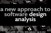 a new approach to software design analysisissta2015.cs.uoregon.edu/slides/jackson-keynote-issta15.pdf · rules & searches (Apple Mail) › two ways to specify set of messages labels