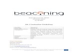 D6.1 Evaluation Guidelines - BEACONING · ISTE - International Society for Technology in Education . COSVR195 - Produce standard architectural stone enrichments . LRS - Learning Records