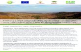Halting Land Degradation by Scaling ... - | World Agroforestry · opportunities. Restoration of ecosystems through agroforestry and other proven land use practices oﬀers multiple