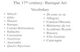 The 17th century: Baroque Art - Faculty Site 10 Baroque art.pdfآ  â€¢Baroque â€¢Counter-Reformation