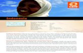 Indonesia - CARE AustraliaIndonesia is a disaster-prone region, suffering from recurrent shocks such as earthquakes, drought and internal conflict. By incorporating disaster risk reduction