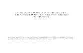 EDUCATION AND HEALTH TRANSITION: LESSONS FROM KERALAshodhganga.inflibnet.ac.in/bitstream/10603/72264/10/10_chapter 3.p… · EDUCATION AND HEALTH TRANSITION: LESSONS FROM KERALA Rajini