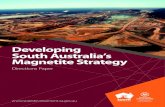 Developing South Australia’s Magnetite Strategy · 6 developing south australia’s magnetite strategy directions paper 7 Australia has a well established reputation as a supplier