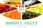 DOUBLE TASTY - Monell Chemical Senses Center · DOUBLE TASTY TICKETS: Support Monell’s taste and smell research by becoming a Double Tasty Sponsor!* * Double Tasty sponsorships