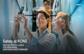 Safety at KONE - Teknologiateollisuus · 2019-06-18 · GLOBAL ELEVATOR AND ESACALTOR MARKETS, UNITS PER REGION New elevator and escalator installations (2017) New elevator and escalator