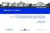 March 1st, 2013 - csspp.rocsspp.ro/uploads/files/agenda-brochure_cknk.pdf · xMr. Karel van Gutte, Secretary General, Belgian Association of Pension Institutions, Belgium The session