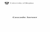 Cascade Server - University of Regina · templates for Faculty and Administrative units are the same except that Faculty templates have a colour bar that is unique to that Faculty