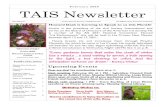 February 2020 TAIS Newsletter - tucsoniris.org February... · TAIS Newsletter February 2020 Upcoming Events Dues are due! See membership form on p. 7. Next meeting: February 8th at