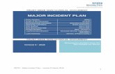 MAJOR INCIDENT PLAN - Mersey Care NHS Foundation Trust · 2019-11-06 · IRP00 – Major Incident Plan – version 5/ March 2018 1 TRUST-WIDE NON-CLINICAL DOCUMENT MAJOR INCIDENT