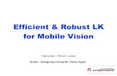 Lecture 12 - Efficient & Robust LK for Mobile Vision16623.courses.cs.cmu.edu/slides/Lecture_12.pdf000x y 1 W (x; p)= 1 p 7 x + p 8 y + p 9 1 p 1 p 2 p 3 p 4 1 p 5 p 6 2 4 x y 1 3 5