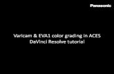 Varicam & EVA1 color grading in ACES DaVinci Resolve tutorial â€¢Easy and efficient workflow to get